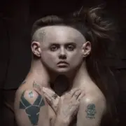 Обложка: Die Antwoord feat. Panther Modern - Open the Door