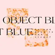 Обложка: Object Blue - Even In You